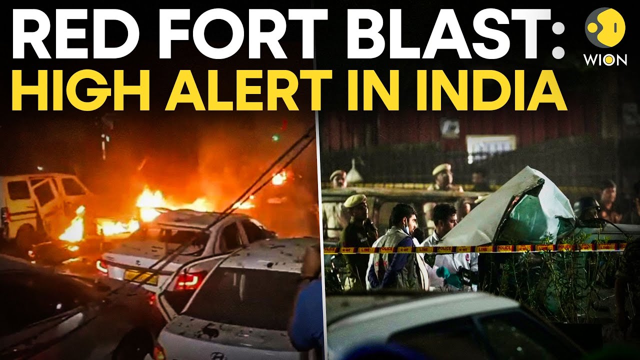 Delhi Red Fort Blast LIVE: Investigation Underway at Explosion Site, Delhi-NCR On High Alert | WION