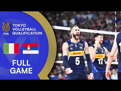 ITA🇮🇹 vs. SRB🇷🇸 - Men’s OQT 2019 - Full Match