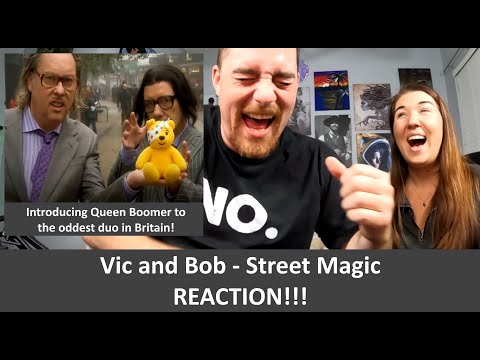 Americans React to Vic and Bob Make Street Magic with Dynamo REACTION