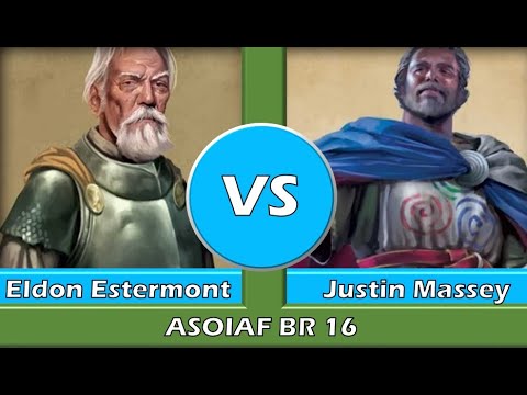 ASOIAF Battle Report 16 - Baratheon (Eldon) vs. Baratheon (Massey)