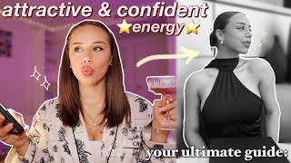 HOW TO BE MORE ATTRACTIVE & CONFIDENT | tips you NEED to be MAGNETIC  *ੈ✩‧₊˚  *anyone can do it*