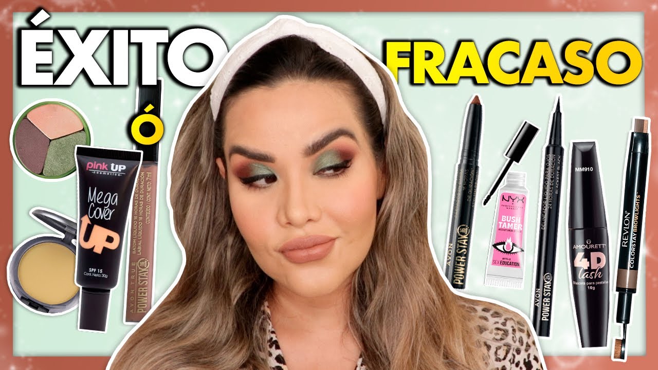 EXITO o FRACASO Pink Up , Arabela , Avon , Nyx , Revlon A prueba más de 10 hrs | Mytzi Cervantes