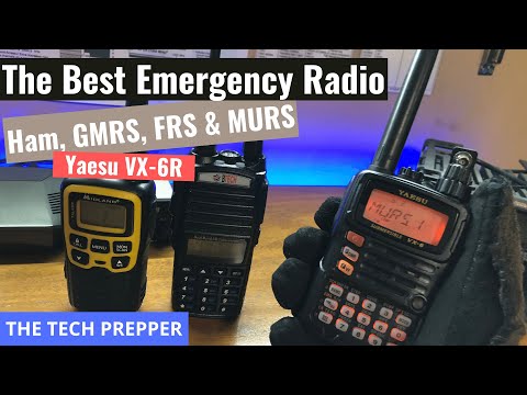 The Best Ham, GMRS, FRS and MURS Radio - VX-6R