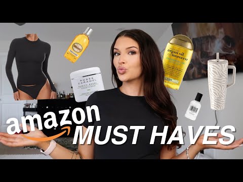 MY CURRENT AMAZON *MUST HAVES* | beauty, wardrobe essentials, perfume, haircare, hygiene & more! 