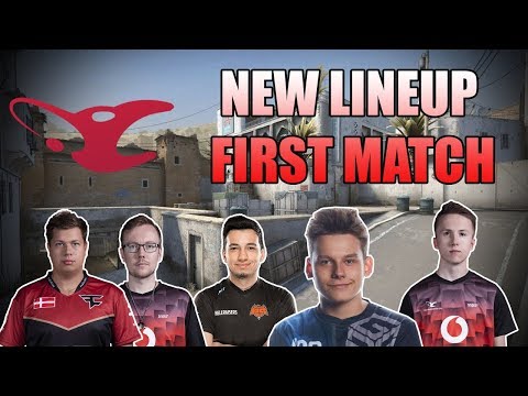 Mousesports 2019 - First Match with the new lineup (karrigan, frozen, chrisJ, woxic, ropz) - CS:GO