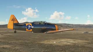 Reno Air Race contre la montre (05.01.2023) North American T-6 Texan