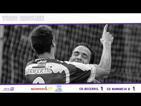 Resumen del encuentro CD.Becerril 1 - CD.Numancia B 1