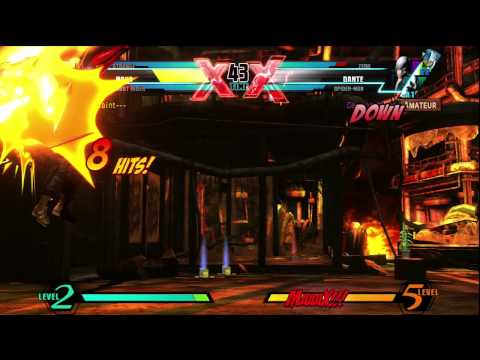 Ultimate Marvel vs Capcom 3 (PS3) -- Non-Ranked Matches 245 - Cheap Spamming Chars