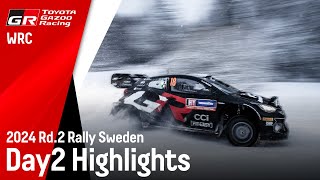 TGR-WRT Rally Sweden 2024 - Day 2 Highlights