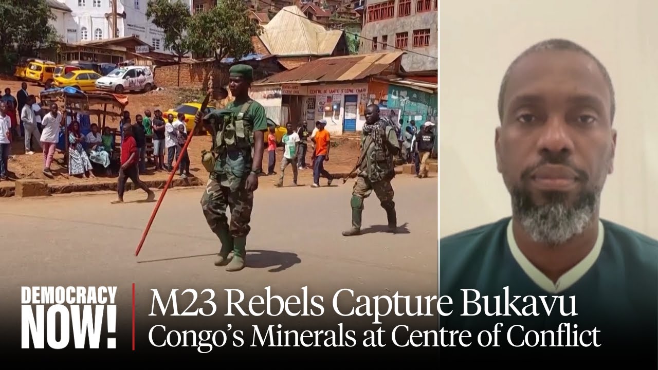Rebels Take 2nd Major City in Eastern DRC Amid Fight to Control Congo's Vast Mineral Wealth