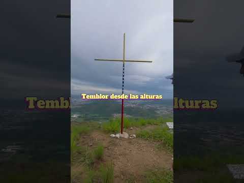 M7.5 earthquake shakes a mountain top in San Diego, Carabobo, Venezuela