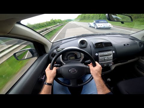 2005 Daihatsu Sirion Sport [1.3 - 87 HP] 0-100 Acceleration | Top Speed Autobahn  | POV Test Drive