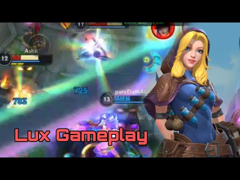 Wildrift - Lux Gameplay | Full AP | Lux Mid
