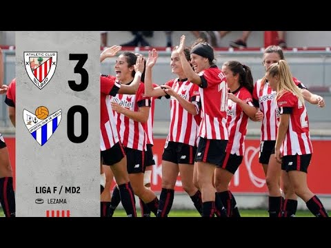 Imagen de portada del video HIGHLIGHTS | Athletic Club 3-0 Sporting de Huelva | MD2 Liga F 2022-23