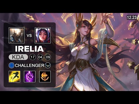 Irelia vs Pantheon Top - EUW Challenger - Patch 12.23 Season 12
