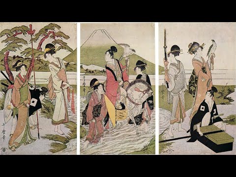 Relaxing music of the Edo Period - Koto and Shamisen - Japanese folk music