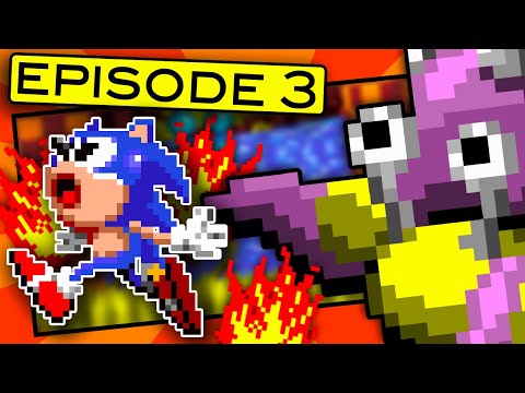 Sonic, but Everything is on FIRE! - Episode 3 (Sonic Rom Hack)