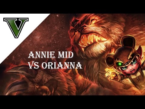 Annie Mid vs Orianna - Gold Promo Game #2 - League of Legends - Annie Gameplay - Annie Guide - Voll