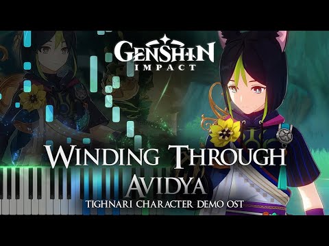 ｢Winding Through Avidya｣ - Tighnari Demo OST Piano Cover [Sheet Music]
