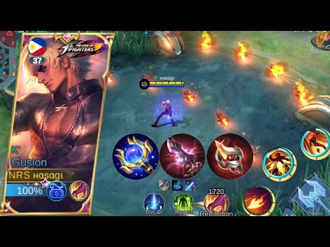 Gusion K' Gameplay/MUST TRY THIS BUILD ON GUSION