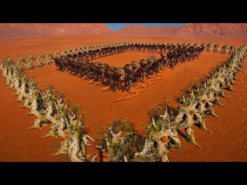 200x OAK TREE VS 100x DEMON LORD | EPIC FANTASY BATTLE SIMULATOR