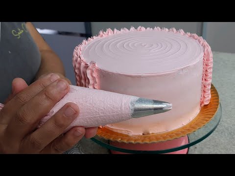 DECORANDO COM UM DOS BICOS MAIS USADOS NA CONFEITARIA /BICO 1M  @PARISCAKEDESIGNER