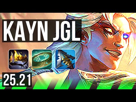 KAYN vs SHACO (JGL) | Quadra, 58k DMG, 8 solo kills, 32/3/6, Legendary | EUW Master | 25.21