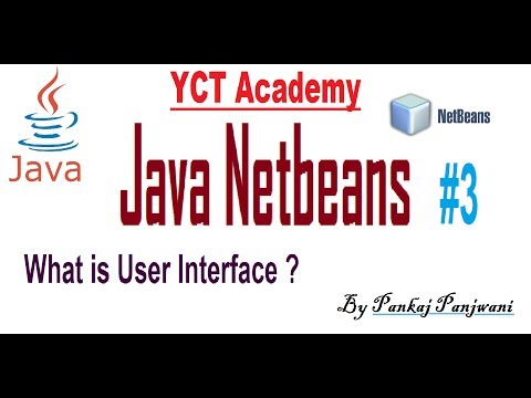 Java Netbeans in Hindi 3 What is User Interface