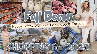 2025 FALL Home Decor Shop with Me! 🏡🍂 Finding NEW DECOR for Cozy Fall Decorating! FALL HAUL! 🍁