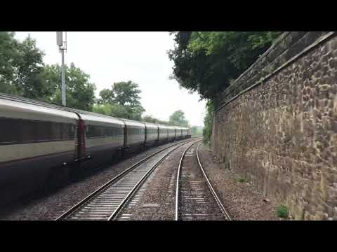 EMR MTU HST 43305 NL12 43295 1B58 15:45 Nottingham to St Pancras at Barrow Upon Soar 13/08/2020