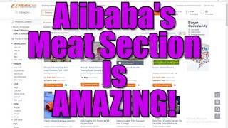 Alibaba's meats section is AMAZING!