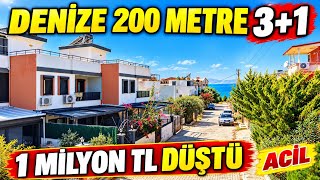 1,000,000 TL FİYAT DÜŞTÜ DENİZE 200 METRE 3+1 MÜSTAKİL DAİRE FİYATINA GİDİYOR EŞ