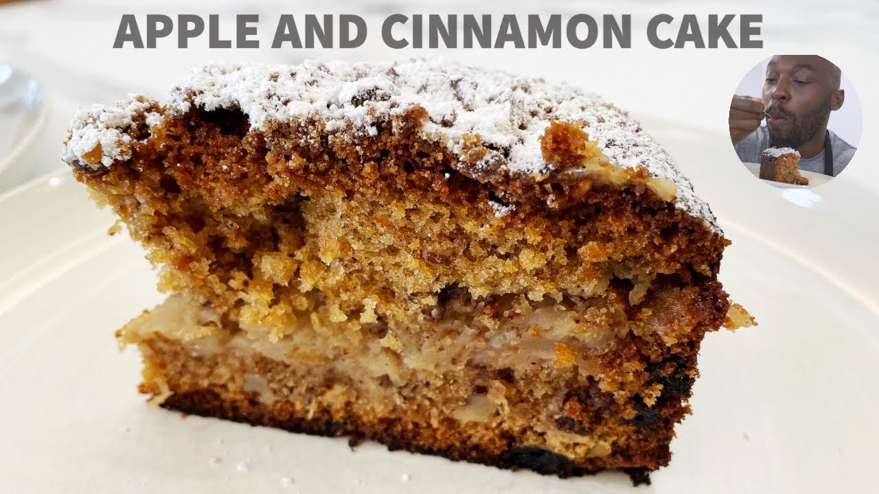 I learn how to make Mary Berry's Apple and Cinnamon Cake