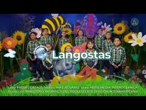 PISTA, LETRA Y MIMICA - Langostas - Canto EBV 2023 DIA