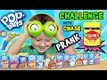POP TART CHALLENGE VEGEMITE Joke On 4 Year Old CHASE FV Family Parents Battle
