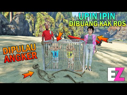 UPIN IPIN DIHUKUM KAK ROS, DIBUANG DIPULAU ANGKER - GTA 5 SULTAN BOCIL