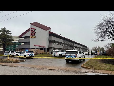 Homicide suspect dead, another man wounded in South City hotel room, police say