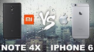 Сравнение Камер Xiaomi redmi Note 4x vs Iphone 6
