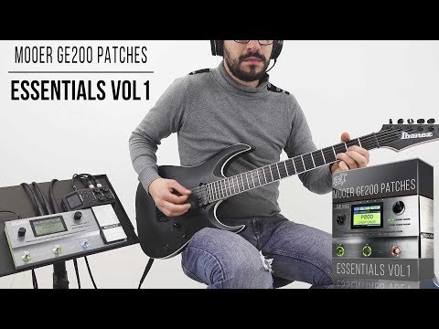 Mooer GE200 Patches | Essentials vol1 | Playthrough