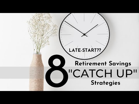 How to CATCH UP on Retirement Savings in Your 30s, 40s & 50s *after* a Late Start ⎟PERSONAL FINANCE