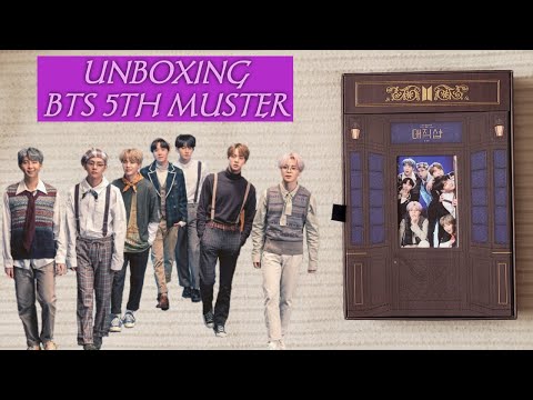 [UNBOXING] BTS 5TH MUSTER MAGIC SHOP DVD💜