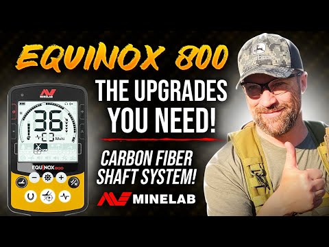 Minelab Equinox 800 Upgrades YOU NEED! - Metal Detecting
