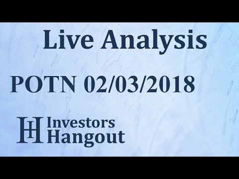 POTN Stock Live Analysis 02-03-2018