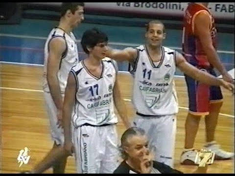 Legadue 2005/'06 Fabriano Basket - Agricola Gloria Montecatini 99-71