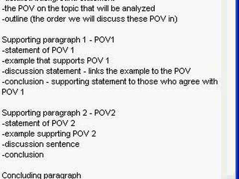 IELTS How to write a discussion essay outline (part 2 of 2)