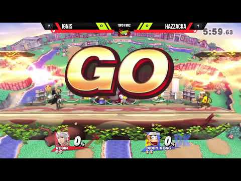 October '17 Ranbat - Ignis (Robin) vs Hazzacka (Diddy Kong) - Winners Round 2 - Smash Wii U