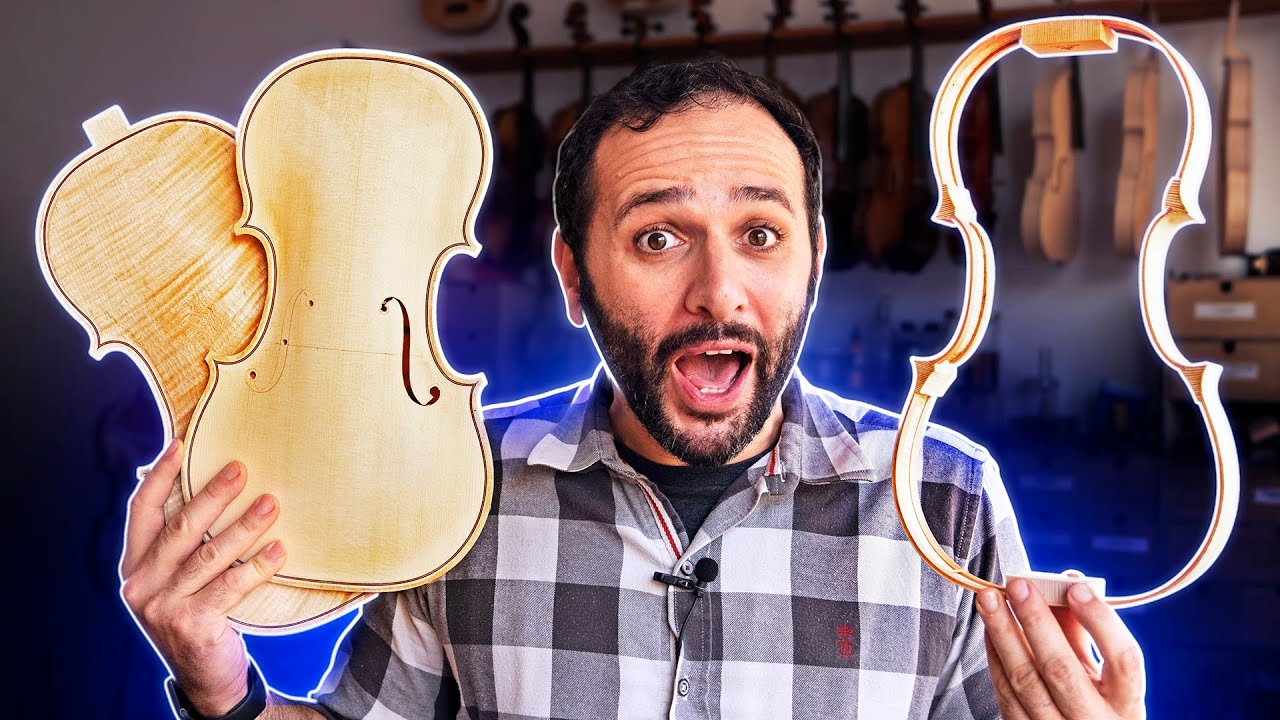 Como é FEITO um VIOLINO #Boravê