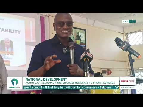 North East Minister Calls for Peace as Foundation for Growth in Yunyoo-Nasuan | Ghana News