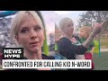 White Mom Calls Black 5 Year Old N Word For Allegedly Taking Son S Toy Confronted HP News