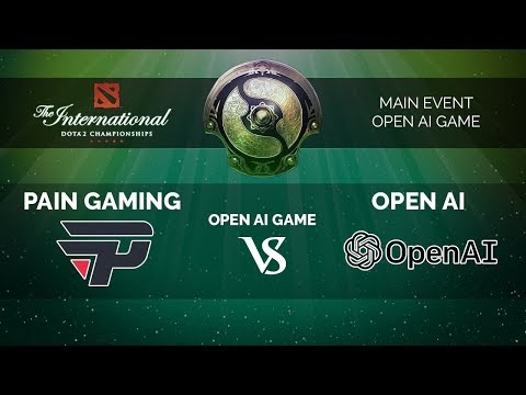 OpenAi. Игра искусственный интеллект против людей. МАТЧ  5x5 на TI8     The International 2018